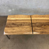 Studio Made Black Limba Bench by Kirk Delman