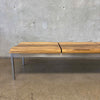Studio Made Black Limba Bench by Kirk Delman