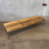 Studio Made Black Limba Bench by Kirk Delman