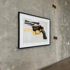 Andy Warhol Custom Framed "Gun" Poster