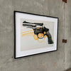Andy Warhol Custom Framed "Gun" Poster