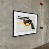 Andy Warhol Custom Framed "Gun" Poster