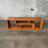Vintage Oak Modular Shelf Cabinet
