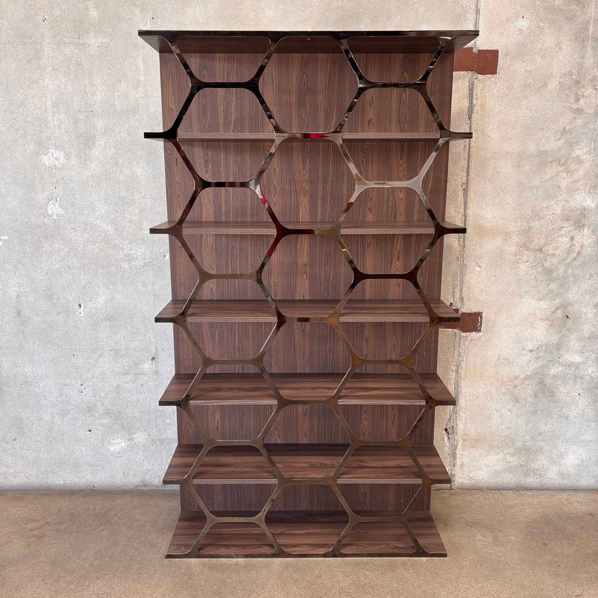 Roche Bobois Honeycomb Bookcase