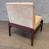1960s Mid Century Modern Solid Walnut Chair - New Upholstery #2