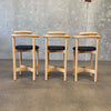 Set of Three Mid Century Counter Height Bar Stools By Gangso Mobler