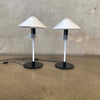 Pair of Post Modern 1990's Italian Table Lamps