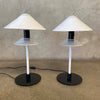 Pair of Post Modern 1990's Italian Table Lamps