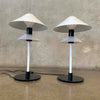 Pair of Post Modern 1990's Italian Table Lamps