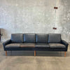 1950's Danish Leather Sofa