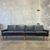 1950's Danish Leather Sofa