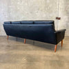 1950's Danish Leather Sofa