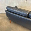 1950's Danish Leather Sofa