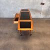Mid Century Modern Lane Expandable Bar Cart
