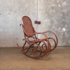 Vintage Bentwood Rocking Chair - Rattan & Bamboo