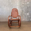 Vintage Bentwood Rocking Chair - Rattan & Bamboo