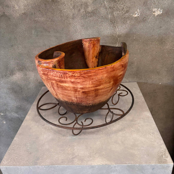 Vintage Planter & Stand
