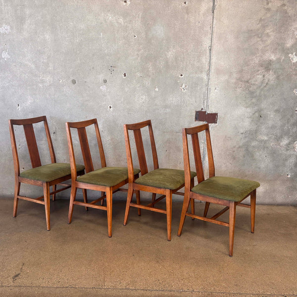 Set of Four Mid Century Modern Drexel Dining Chairs
