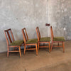 Set of Four Mid Century Modern Drexel Dining Chairs