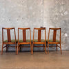 Set of Four Mid Century Modern Drexel Dining Chairs