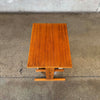 PBJ Teak Magazine Rack / Side Table - Denmark C. 1965