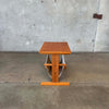 PBJ Teak Magazine Rack / Side Table - Denmark C. 1965