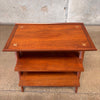 Merton Gershun Three-Tier Side Table