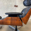 Mid Century Modern Eames Style Lounge Chair & Ottoman