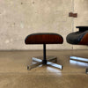 Mid Century Modern Eames Style Lounge Chair & Ottoman