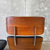 Mid Century Modern Eames Style Lounge Chair & Ottoman