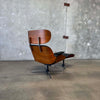 Mid Century Modern Eames Style Lounge Chair & Ottoman