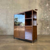 Mid Century Modern Shelf Cabinet By American Of Martinsville