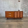 Mid Century Modern Walnut Credenza By American of Martinsville