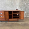 Mid Century Modern Walnut Credenza By American of Martinsville