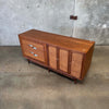 Mid Century Modern Walnut Credenza By American of Martinsville