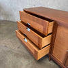 Mid Century Modern Walnut Credenza By American of Martinsville