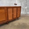 Mid Century Modern Walnut Credenza By American of Martinsville