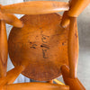 Set of Four 1950's Shop Wood Stools - Long Beach District
