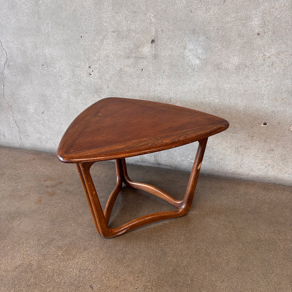 Vintage Mid Century Guitar Pick End Table by Lane - As-Is