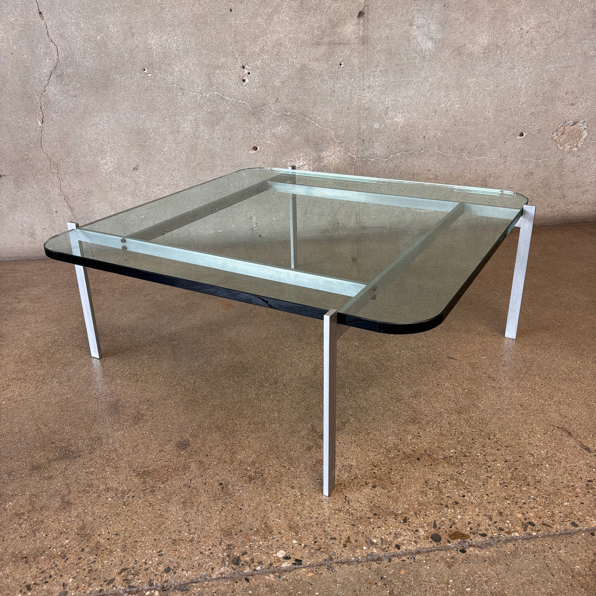 Vintage Authentic PK61 Coffee Table By Poul Kjaerholm (Signed)