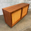 Brown Saltman Sliding Door Sideboard Designed By John Keal
