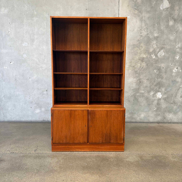 Danish Modern Rosewood Poul Hundevad Two Part Credenza With Key #1