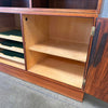 Danish Modern Rosewood Poul Hundevad Two Part Credenza With Key #1