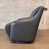 W. Schillig Nikki Swivel Glider Leather Chair #1