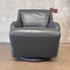 W. Schillig Nikki Swivel Glider Leather Chair #2