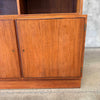 Danish Modern Rosewood Poul Hundevad Two Part Credenza With Key #2