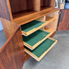 Danish Modern Rosewood Poul Hundevad Two Part Credenza With Key #3