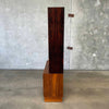 Danish Modern Rosewood Poul Hundevad Two Part Credenza With Key #3