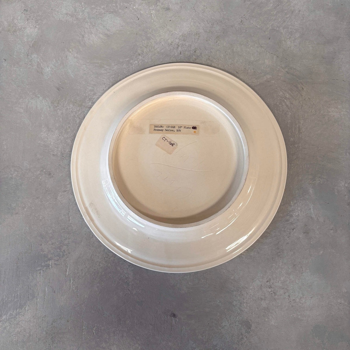 Signed Taylor "Freeway Series" Plate