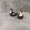 Pair of Sergio Bustamate Ceramic Bird Sculptures